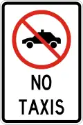R-7-17 No taxis