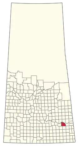 Location of the RM of Elcapo No. 154 in Saskatchewan
