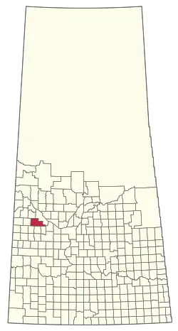 Location of the RM of Buffalo No. 409 in Saskatchewan