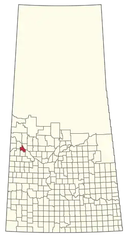 Location of the RM of Paynton No. 470 in Saskatchewan