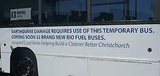 SL202 acquired by Leopard Coachlines from NZBus Auckland