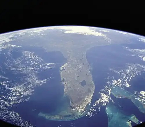 Image 6Florida from space, taken by Shuttle Mission STS-95 on October 31, 1998