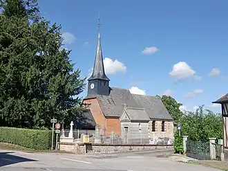 The church in Saint-Symphorien
