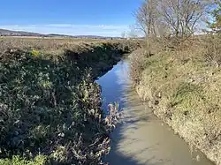 Rivière Charest, from Steel and Wood Bridge P-18620,[6] Bureau Road