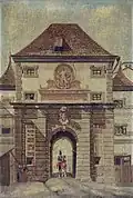 Salzburg Linzertor - demolished in 1894