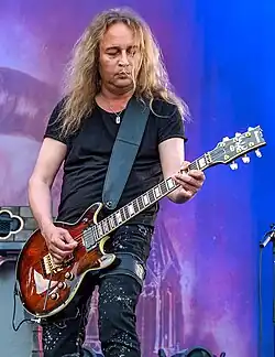 Yli-Sirniö with Kreator at Rock im Park 2018