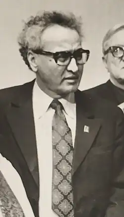 Samig Abdukakhkhar on the set of the Nashtar, 1960s