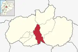 Pelileo Canton in Tungurahua Province