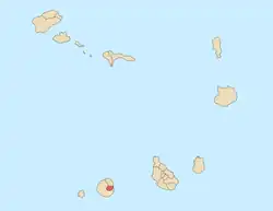 Location of Santa Catarina do Fogo