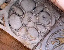 Detail of the cornice