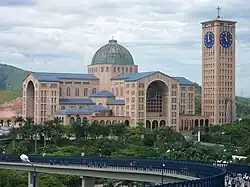 Image 4The Basilica of the National Shrine of Our Lady of Aparecida is the second largest in the world, after only of the Basilica of Saint Peter in Vatican City. (from Culture of Latin America)