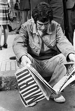 Los funerales del Presidente Perón, 1974