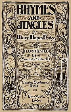 Rhymes and Jingles, book cover design, 1904