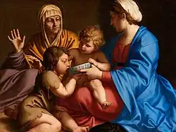 Virgin and Child with Saint Elisabeth and Child Baptist, Glasgow Museums Resource Centre