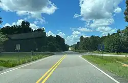 Saucer along Alabama State Route 10