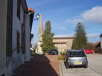 The church in Savigny-en-Revermont