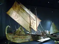 historical boat from the island of Luf in modern Papua New Guinea