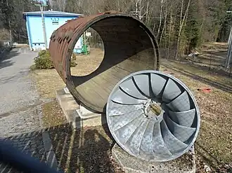 Near the power station