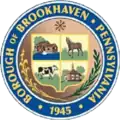 Official seal of Brookhaven, Pennsylvania