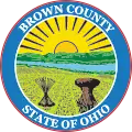 Official seal of Brown County