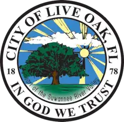 Official seal of City of Live Oak
