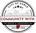 Official seal of Earle, Arkansas