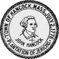 Official seal of Hancock, Massachusetts