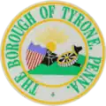 Official seal of Tyrone, Pennsylvania
