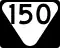 State Route 150 marker