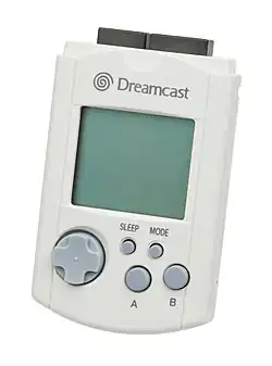 Dreamcast (VMU) 128 KiB memory card