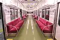 Interior view of a 3000 series car in 2023