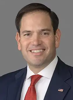 *Marco Rubio, U.S. Senator from Florida (2011–present)
