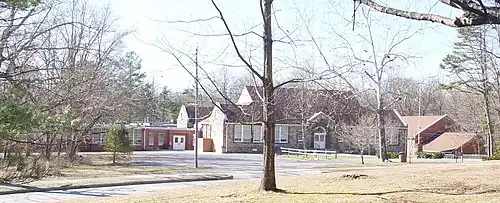 Sewanee Elementary School From Otey Parish Yard
