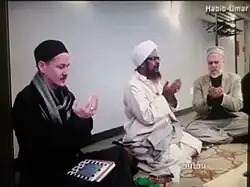 Habib Umar with Shaykh Yahya Rhodus and Dr. Umar Faruq Abd-Allah