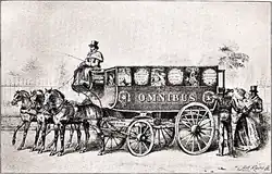 Image 53George Shillibeer's first London omnibus, 1829 (from Horsebus)