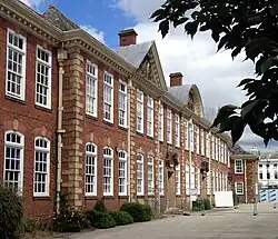 Shrewsbury Sixth Form College's listed Grade II Main Building