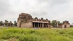 Ananthasayana Temple complex is a part of the UNESCO World Heritage Site, known as The Group of Monuments at Hampi.