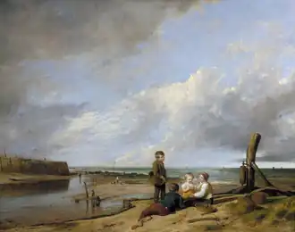 Shrimp Boys at Cromer, 1815