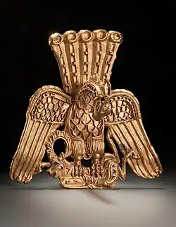Aigrette, 4th-3rd century BC. Siberian Collection of Peter the Great.[215]