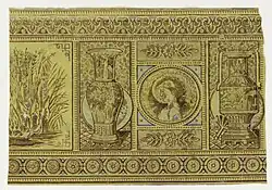 American Wallpaper, (c.1885)