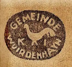 Former Würdenhain town seal