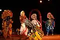 The Mahuri is also played during folk theatre performances like Rama Nataka and dances such as Chhau.