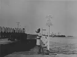 Berth number 4 in Sitra Wharf in 1940