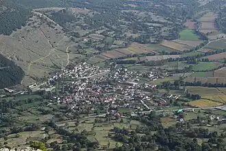 Aerial view of Sklithro