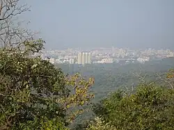 Borivali skyline from Sanjay Gandhi National Park