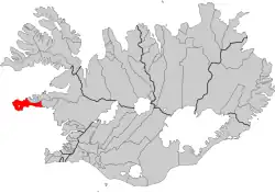 Location of Snæfellsbær