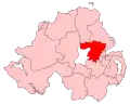 A medium constituency located in the east of the county.