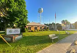 South Amherst Town Hall and Fire Department.
