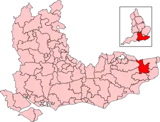 Map of constituency