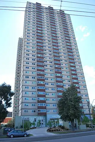 Park Towers, South Melbourne (1967-1968) Housing Commission of Victoria